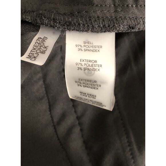 Calvin Klein Women's Size 12 Crepe High Waist Wide Leg Pant Black NEW - Picture 7 of 8